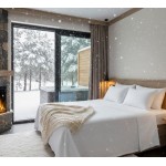 Otel çarşafı Çift kişilik  280x300cm 59 tel pamuk polyester akfil kumaş